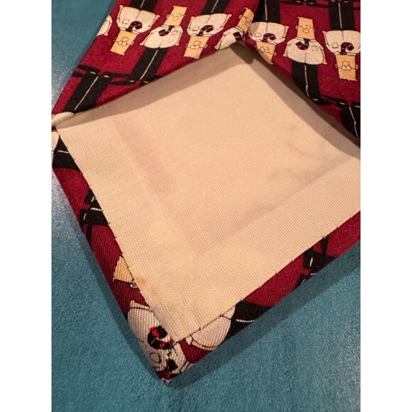 Vintage Dilbert 100% Silk Tie –‎ Made in USA - Picture 5 of 6